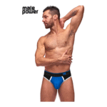 Sportieve panel-string met retro-accent voor atletische look – Male Power - Afbeelding 12