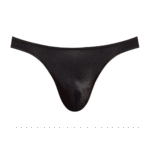 Heren string met satijnse comfort en pluche trim voor stijlvolle look - Male Power - Afbeelding 10