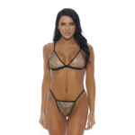 lingerie set met gouden rhinestone voor verleidelijke beachlook – Forplay - Afbeelding 2