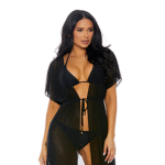 Lingerie set met longline kimono en verstelbare bandjes voor zomerse looks – Forplay - Afbeelding 9