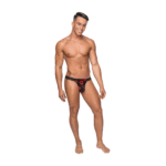 Heren string voor mannen met pouch en rode ring – Male Power - Afbeelding 2