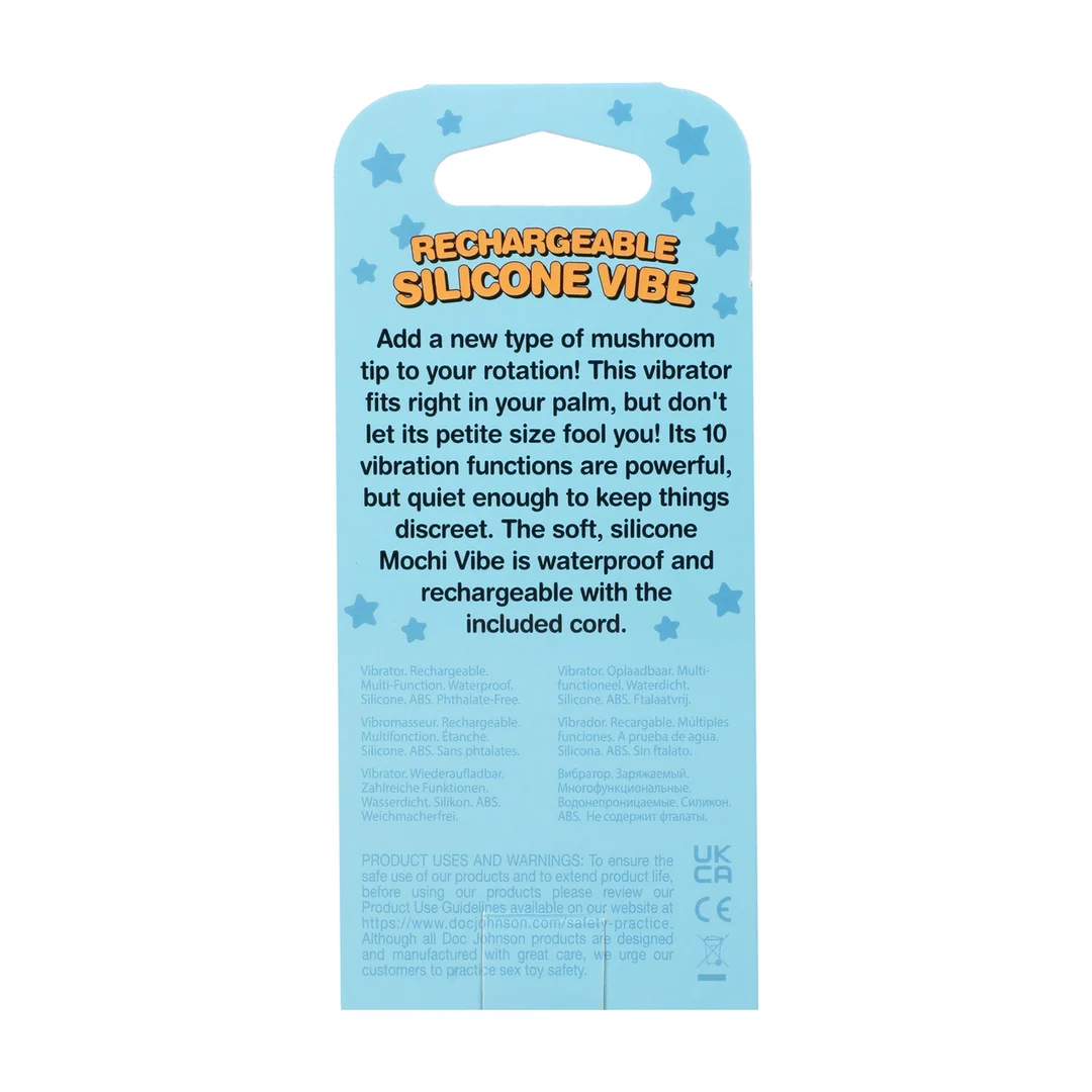 Mushroom Vibe, vibratore ricaricabile in silicone - immagine 2