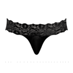 Heren string met kanten tailleband voor een verleidelijke look – Male Power - Afbeelding 10