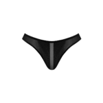 Heren slip met transparante mesh en onyx strip voor gedurfde look – Male Power - Afbeelding 13