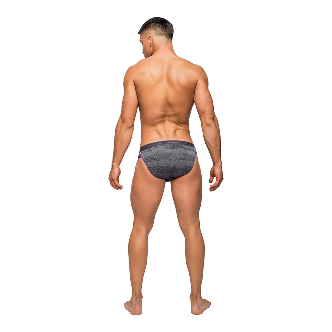 Slip pour homme à découpes et taille sportive pour un look affirmé, Male Power – Image 2