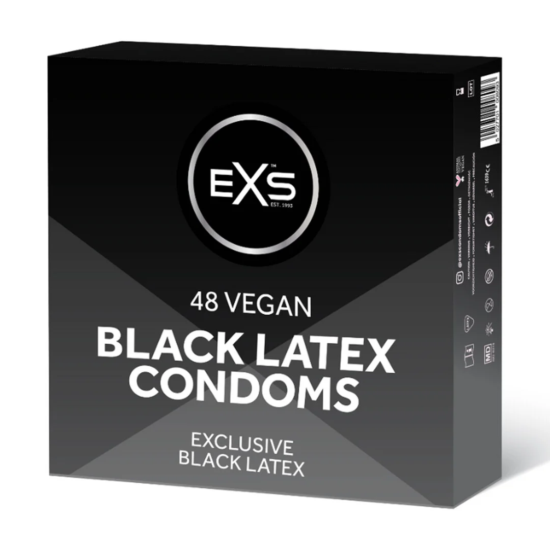 Préservatifs EXS Black Latex, 48 pièces – Image 4