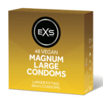 Ruime pasvorm condooms – 48 stuks – EXS Magnum - Afbeelding 3