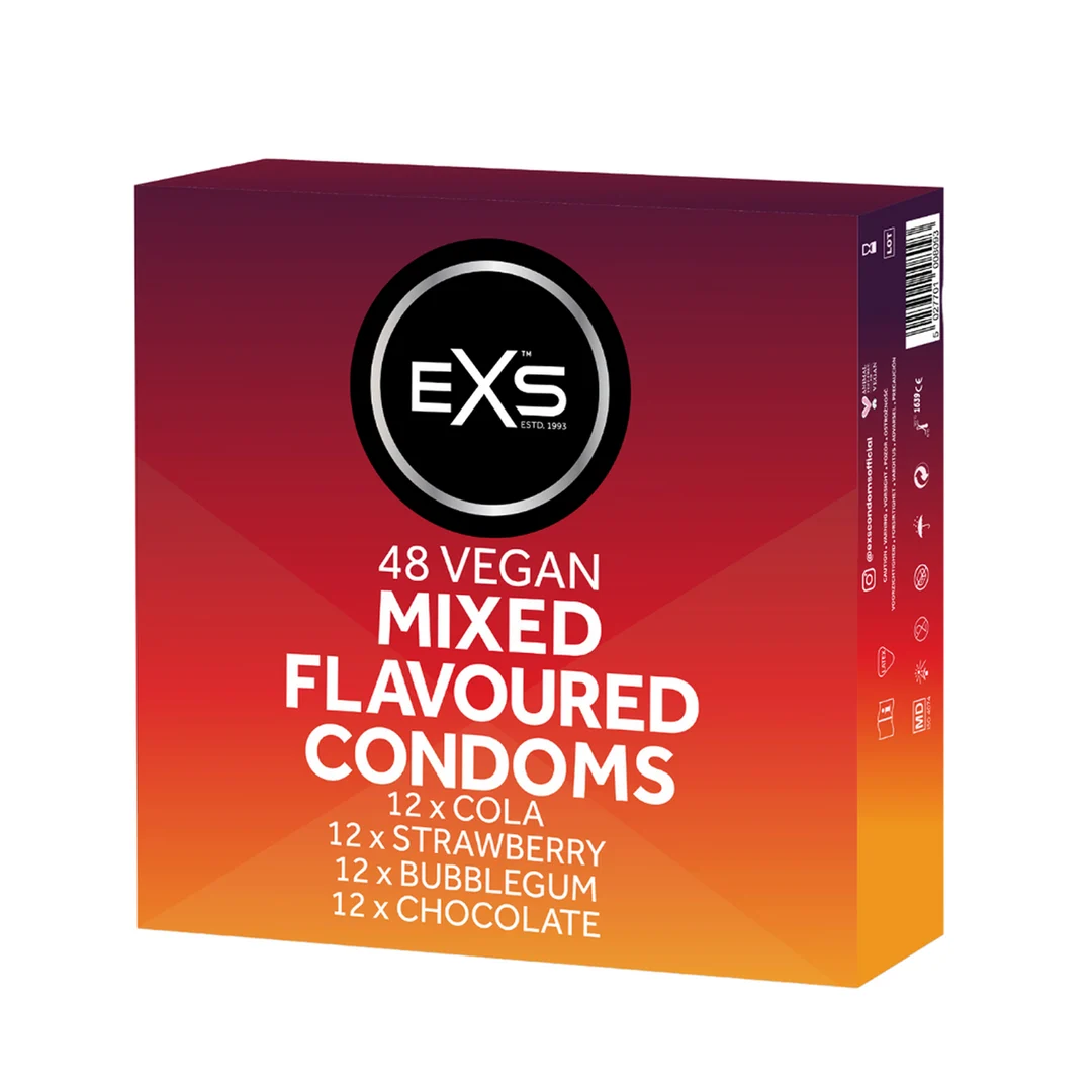 Préservatifs EXS aux saveurs assorties, 48 pièces – Image 3
