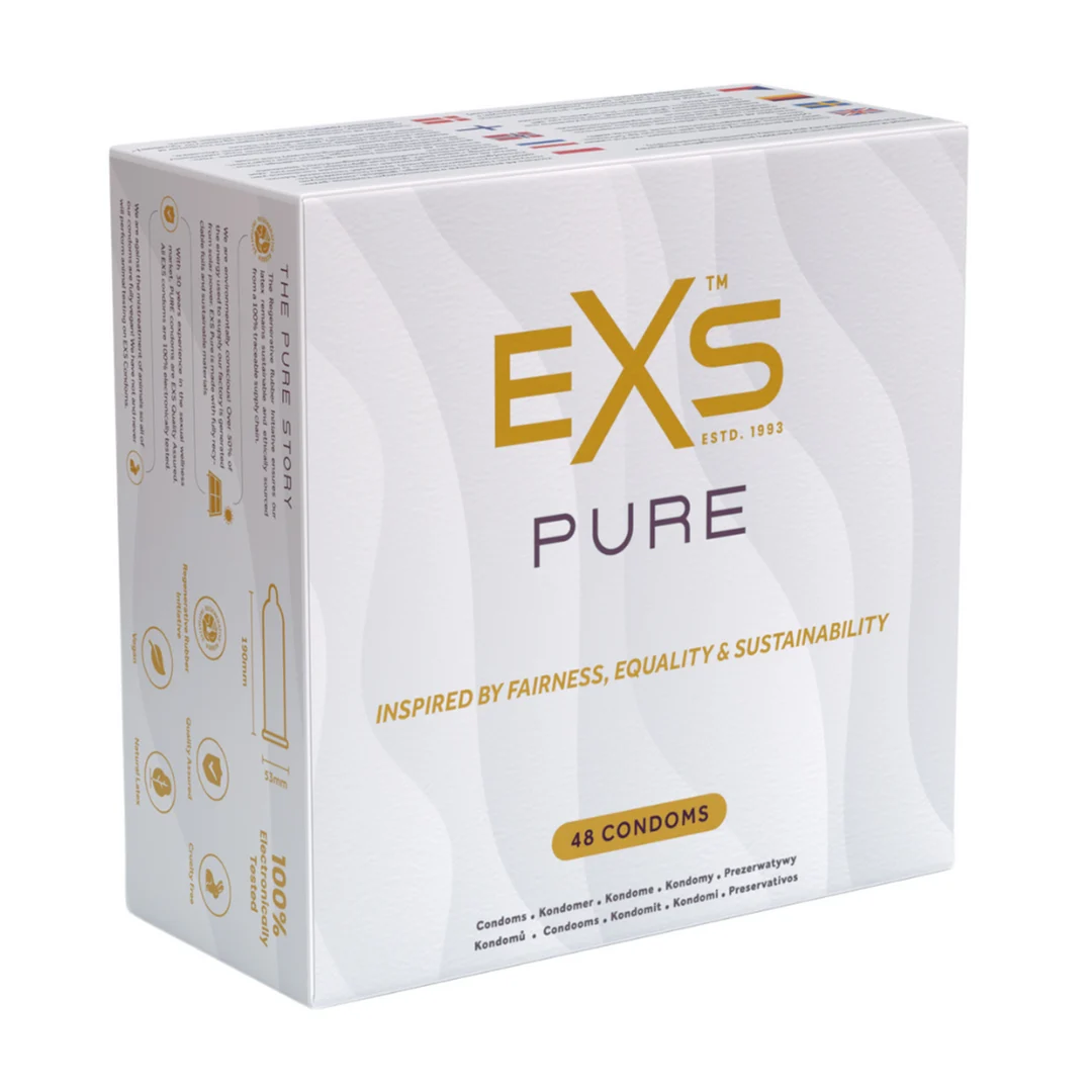 Ultradunne condooms – 48 stuks – EXS Pure - Afbeelding 2