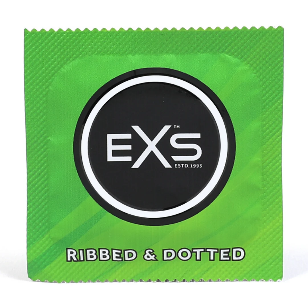 EXS Ribbed and Dotted Kondome, 48 Stück