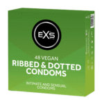 Geribbelde en geprikte condooms – 48 stuks – EXS - Afbeelding 3