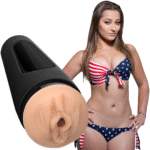 Vagina masturbator met verstelbare zuigkracht – Vanille - Afbeelding 6