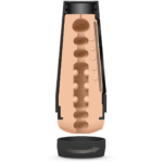 Vagina masturbator met variabele druk – Vanille - Afbeelding 5