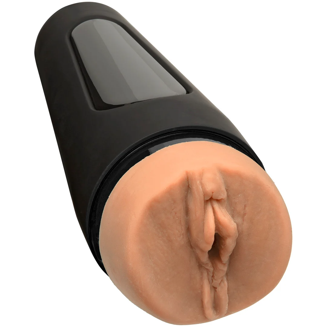 Vagina masturbator met drukregeling – ULTRASKYN Pussy Masturbator - Afbeelding 4