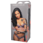 Vagina masturbator met verstelbare zuigkracht – Honey Gold - Afbeelding 3