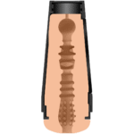 Vagina masturbator met verstelbare zuignap – ULTRASKYN Pussy Masturbator - Afbeelding 4