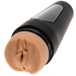 Vagina masturbator met knijpbare handgreep – ULTRASKYN Pussy Masturbator - Afbeelding 3