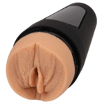 Vagina masturbator met harde buitenhoes – ULTRASKYN Pussy Masturbator - Afbeelding 4