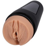 Vagina masturbator met knijpbare handgreep – ULTRASKYN Pussy Masturbator - Afbeelding 4