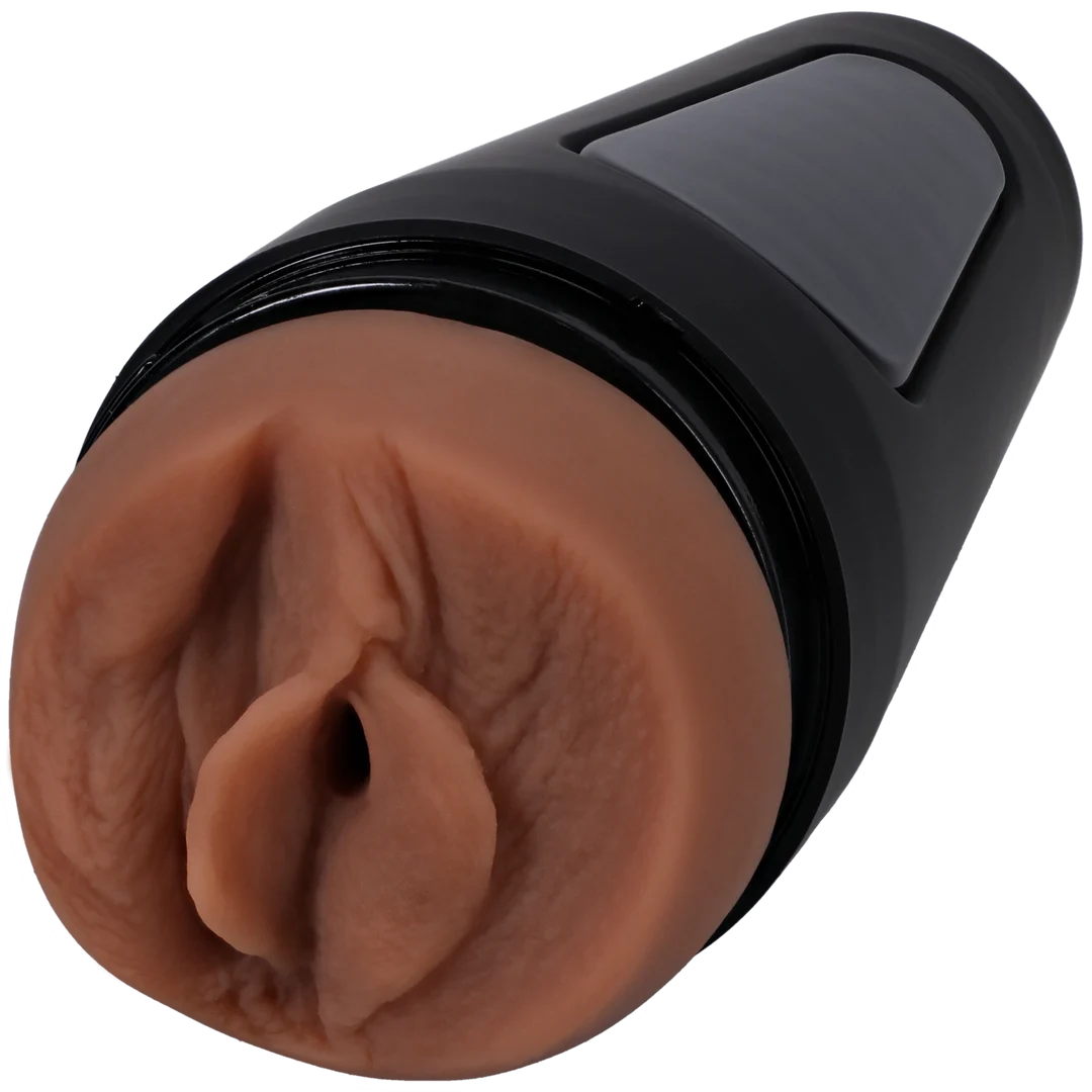 Vagina masturbator met realistische textuur – Caramel - Afbeelding 2