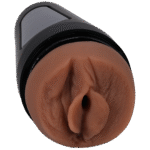 Vagina masturbator met realistische textuur – Caramel - Afbeelding 3