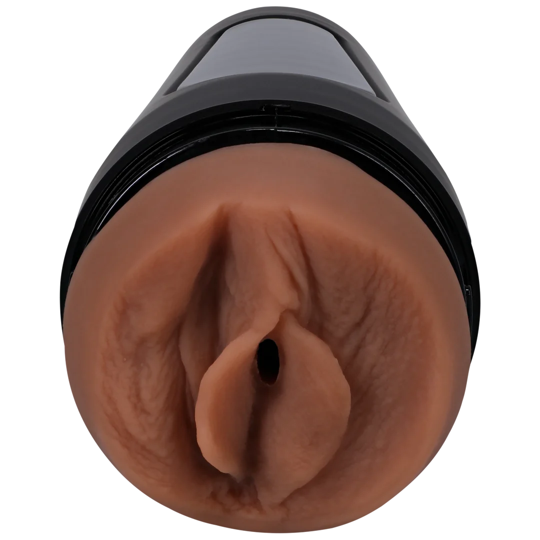 Vagina masturbator met realistische textuur – Caramel - Afbeelding 4