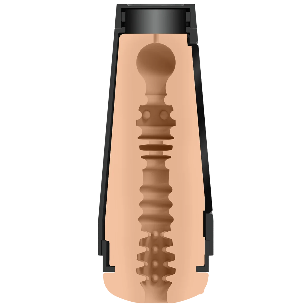Vagina masturbator met warm aanvoelend materiaal – Vanilla - Afbeelding 4