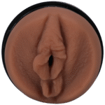 Vagina masturbator met harde buitenkant – Vanille - Afbeelding 2