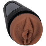 Vagina masturbator met harde buitenkant – Vanille - Afbeelding 3