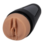 Vagina masturbator met verstelbare zuiging – Vanille - Afbeelding 5