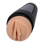 Vagina masturbator met variabele druk – Vanille - Afbeelding 5