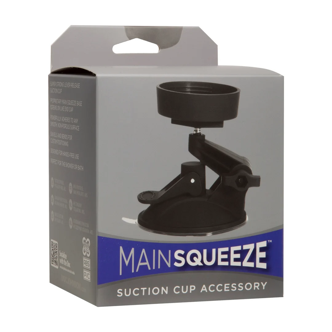 Masturbator voor mannen met supersterke zuignap – Accessoire - Afbeelding 1
