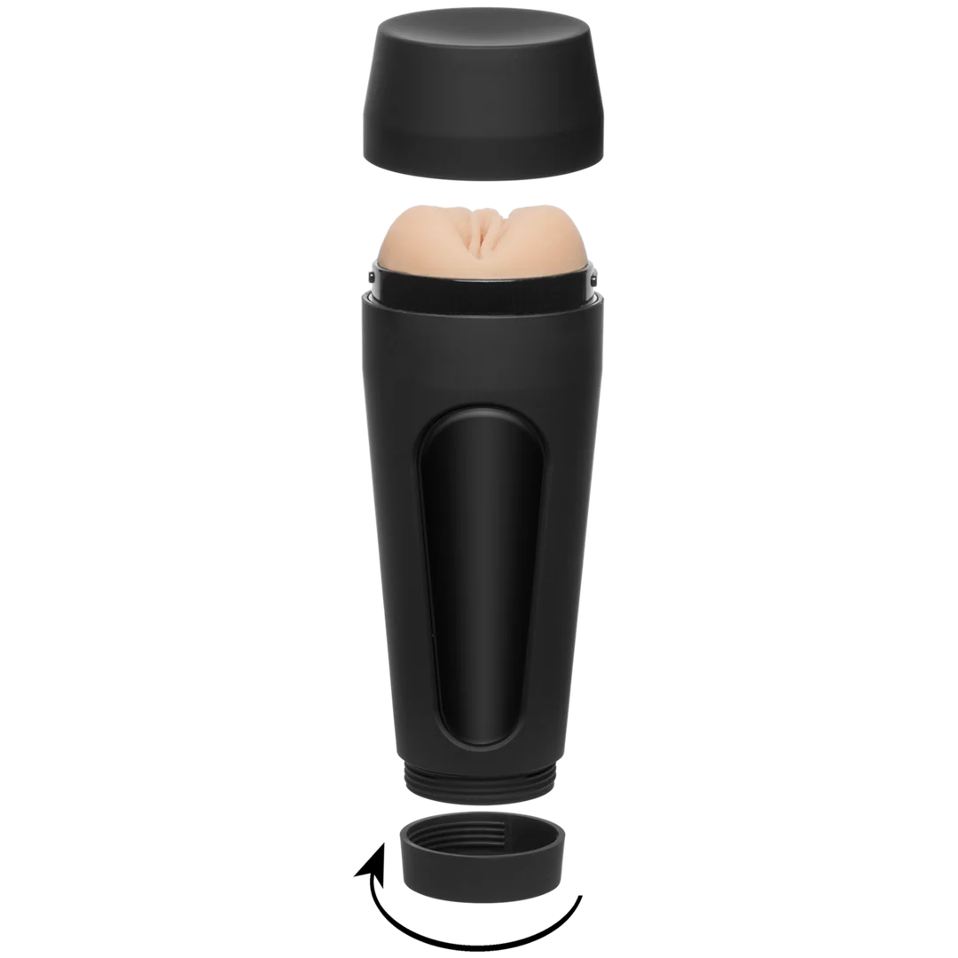 Pocket stroker met realistische feel – Pussy - Afbeelding 5
