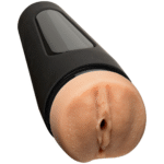 Vagina masturbator met textuur – ULTRASKYN Pussy Masturbator - Afbeelding 4