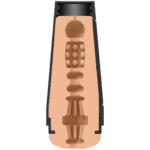 Vagina masturbator met textuur – ULTRASKYN Pussy Masturbator - Afbeelding 5