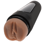 Vagina masturbator met knijpbare handgreep – ULTRASKYN Pussy Masturbator - Afbeelding 4