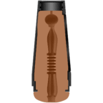 Vagina masturbator met knijpbare handgreep – ULTRASKYN Pussy Masturbator - Afbeelding 5