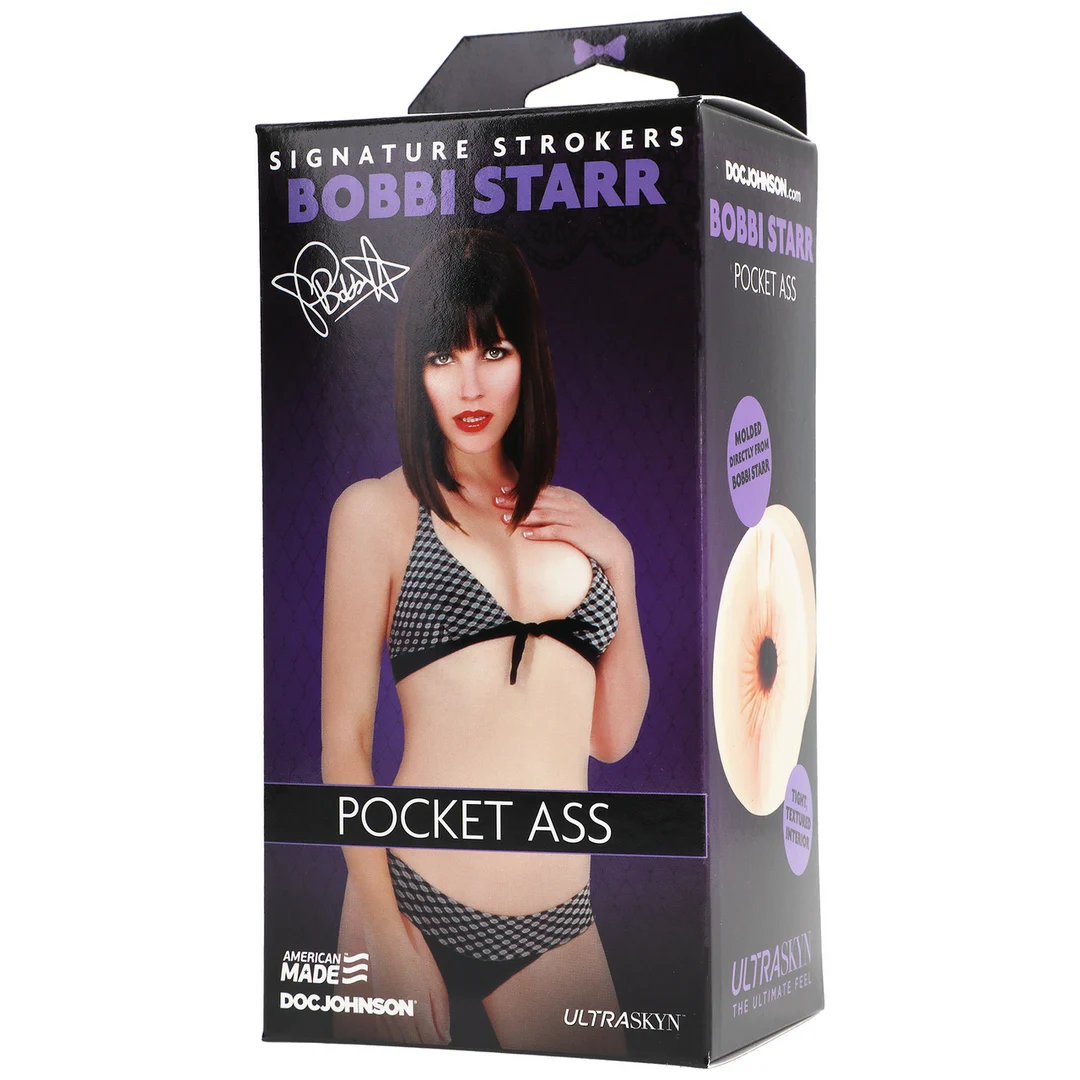 Anus masturbator met realistisch ULTRASKYN-materiaal – ULTRASKYN Pocket Ass Masturbator - Afbeelding 3