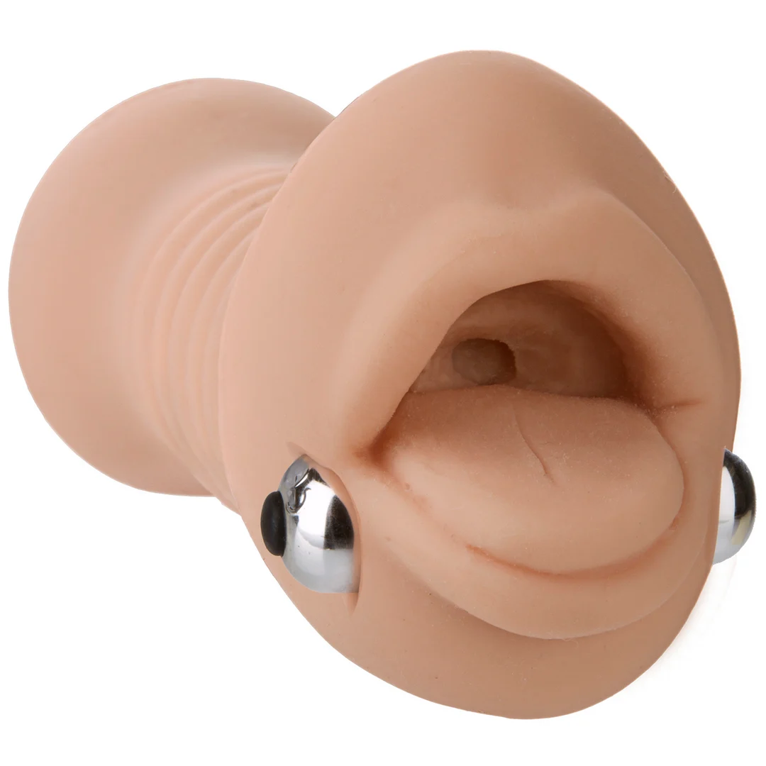 Mond masturbator met 7-functies vibrator – Blowjob Sucker - Afbeelding 4