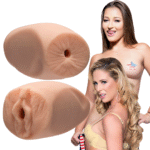 Vagina masturbator met pluche interieur – Pocket Pussy en Ass Masturbator - Afbeelding 5