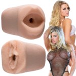 Vagina masturbator met ULTRASKYN-materiaal – Double Pocket Pussy Masturbator - Afbeelding 5