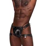 Heren string bdsm met chastity lock voor een kinky, strakke look - Male Power - Afbeelding 4