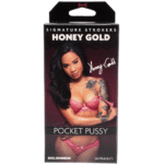Vagina masturbator met realistisch gevoel – Honey Gold - Afbeelding 2