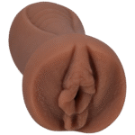 Vagina masturbator met realistische textuur – Caramel - Afbeelding 2
