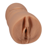 Vagina masturbator met unieke interne structuur – Vanille - Afbeelding 3