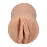 Vagina masturbator met unieke interne textuur – Vanille - Afbeelding 4