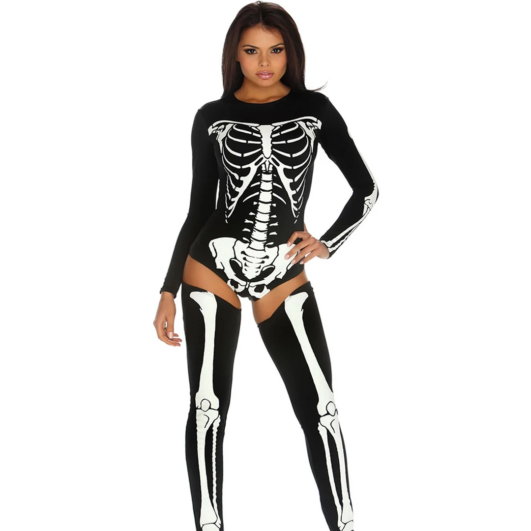 Forplay Bad to the Bone Skeletthalloweenkostüm – Bild 6