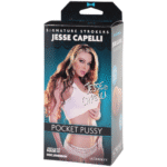 Vagina masturbator met geribbelde binnenwand – ULTRASKYN Pocket Pussy - Afbeelding 3