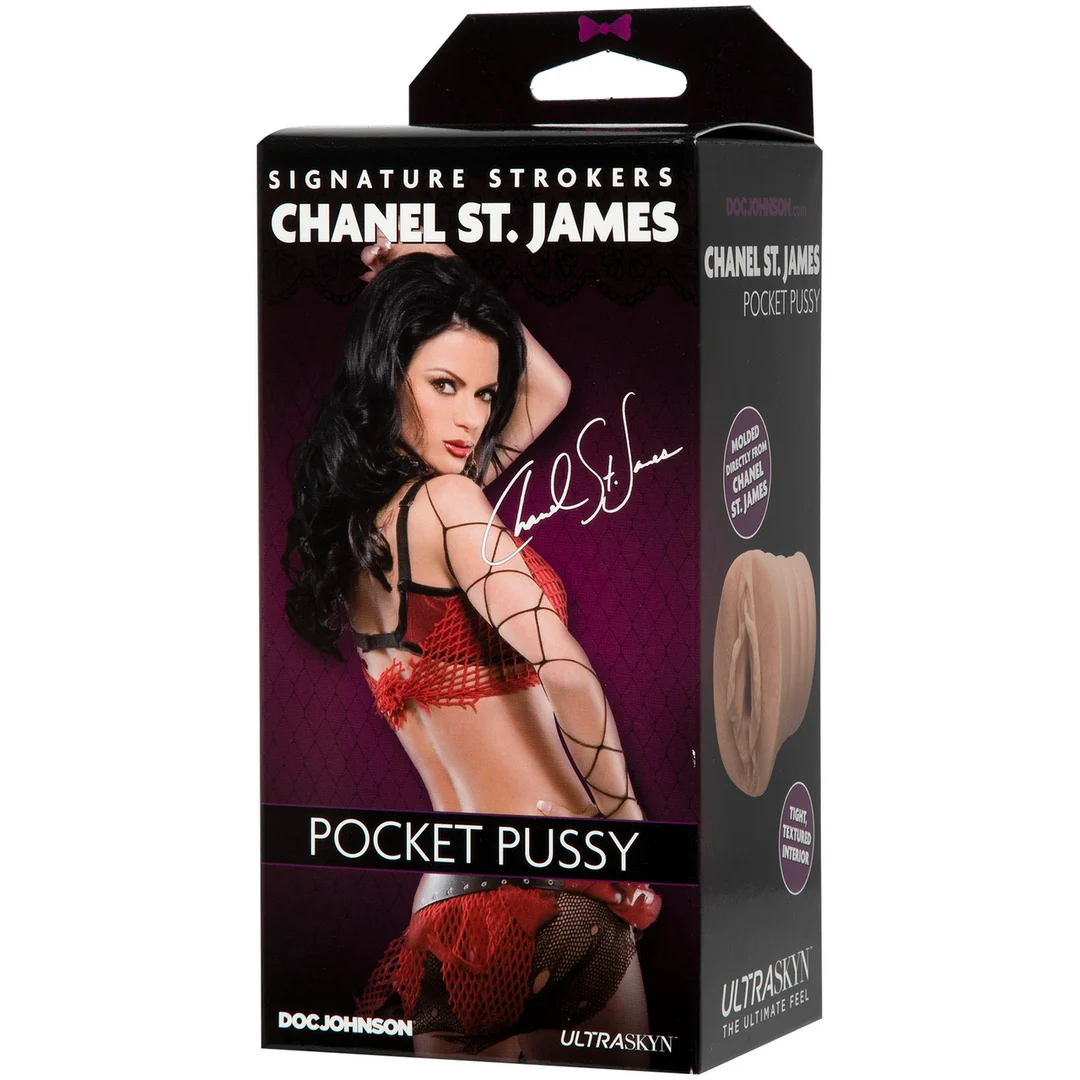 Vagina masturbator met realistisch UR3-materiaal – ULTRASKYN Pocket Pussy Masturbator - Afbeelding 3