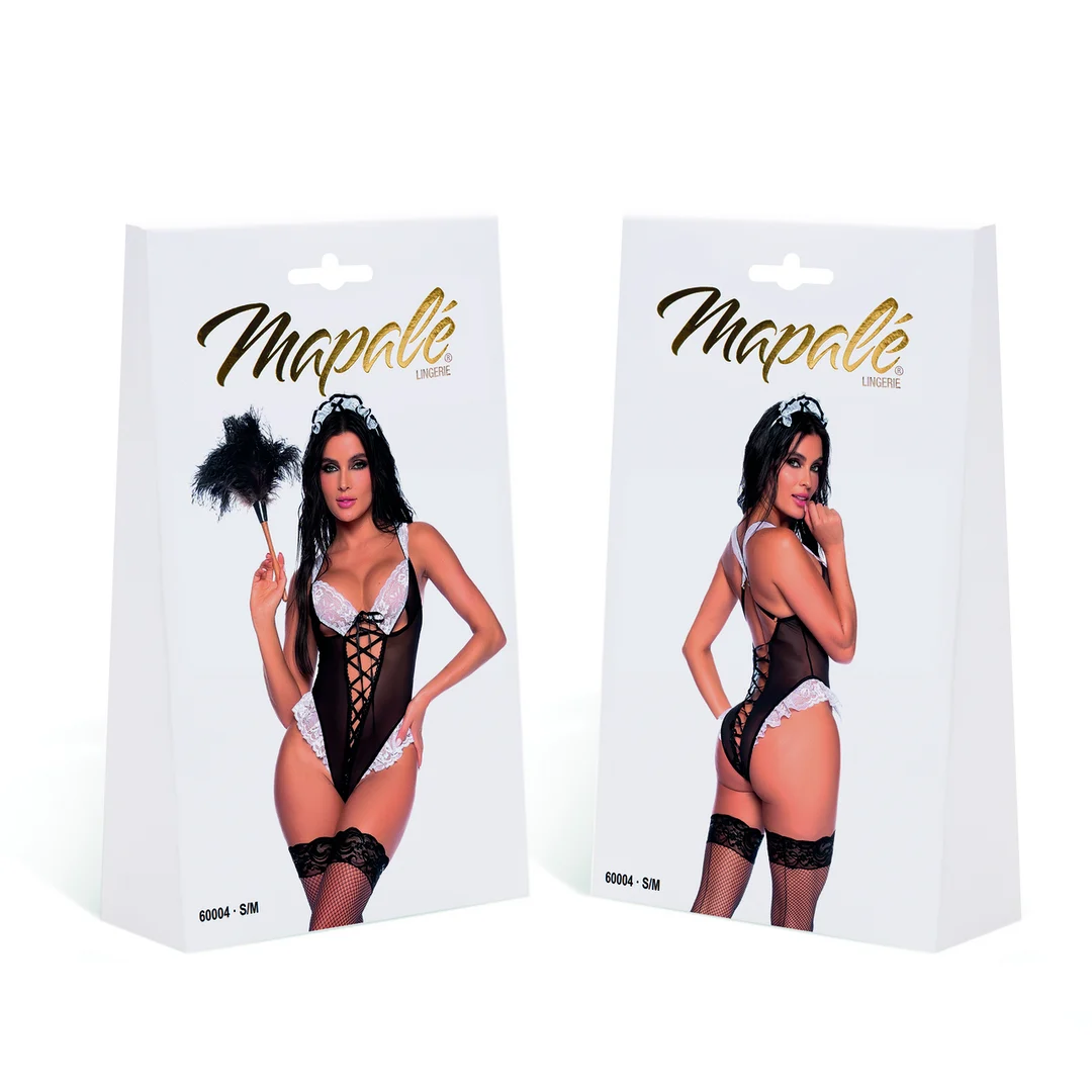 Costume da cameriera francese L/XL - immagine 6